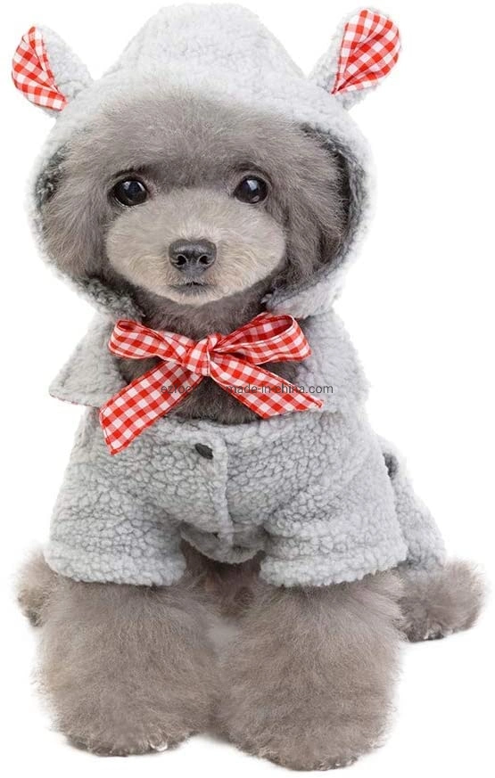 Pet Hoodie Sweater for Small Dogs Coat Clothes Dog Pet Clothing Winter Autumn Fit for Puppy Dog Teddy Four Leg Costume Wbb12445